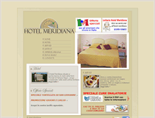Tablet Screenshot of hotelmeridiana-tabiano.it